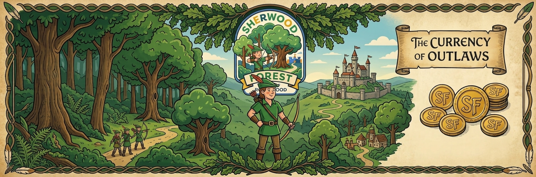 Sherwood Forest — the currency of outlaws